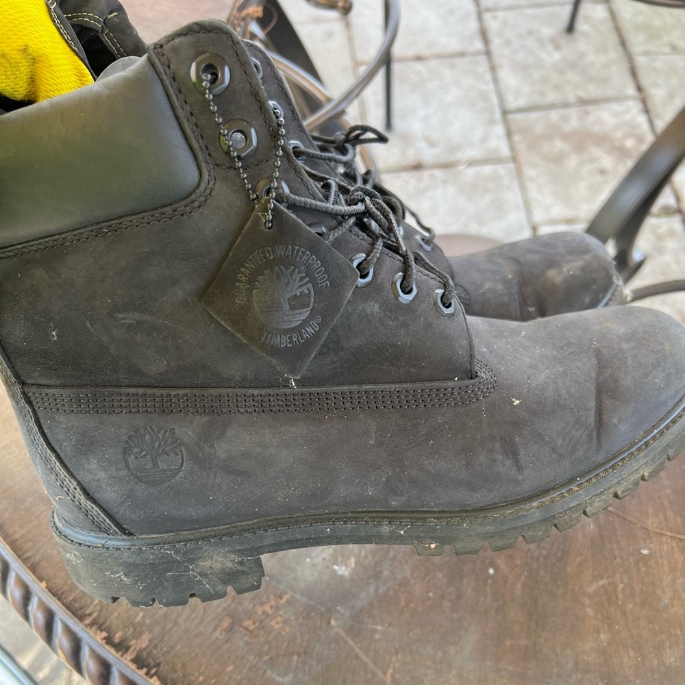 Men’s Black Timberland Boots